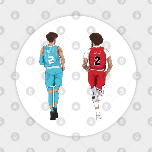 Lamelo Ball x Lonzo Ball Magnet by xavierjfong